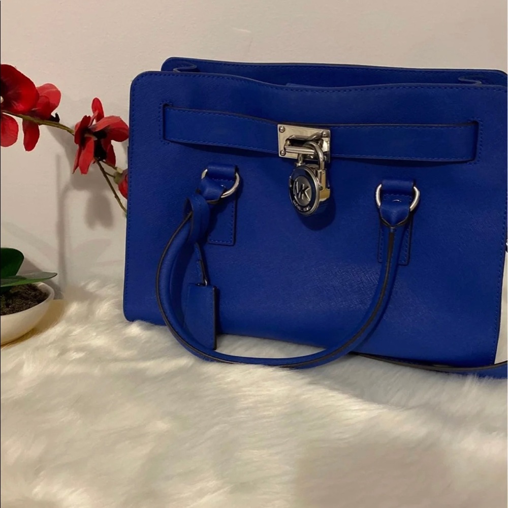 Michael Kors Royal, electric blue purse